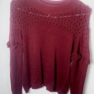 Maroon  Sweater